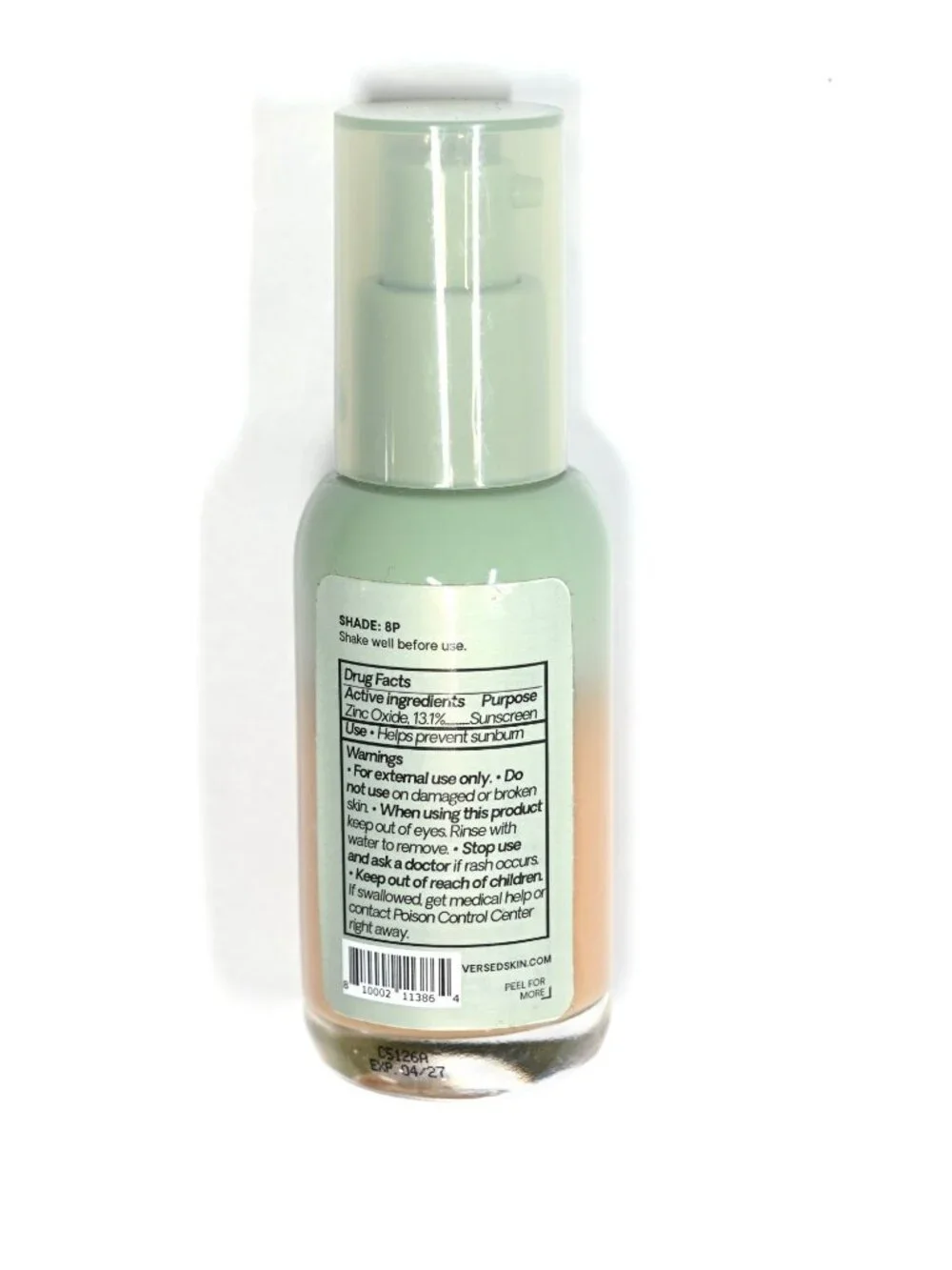 Versed Multi-Serum Skin Tint SPF 40 in 8P